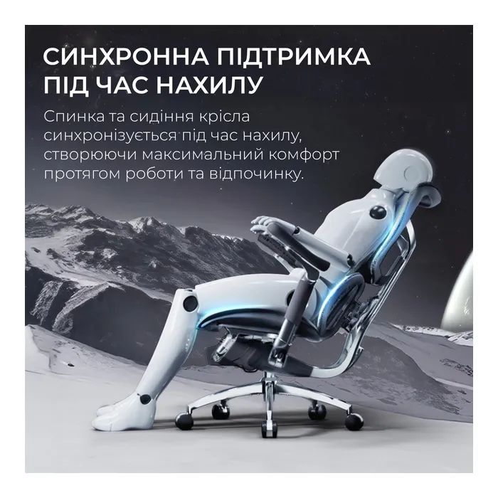 Офисное кресло Sihoo DORO S300 Mesh Dark Grey (S300-M201) изображение 11