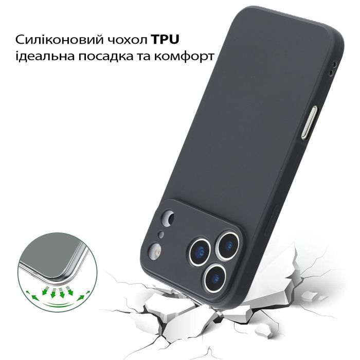 Чохол до мобільного телефона BeCover Apple iPhone 17 Pro Max Black (713762) зображення 3