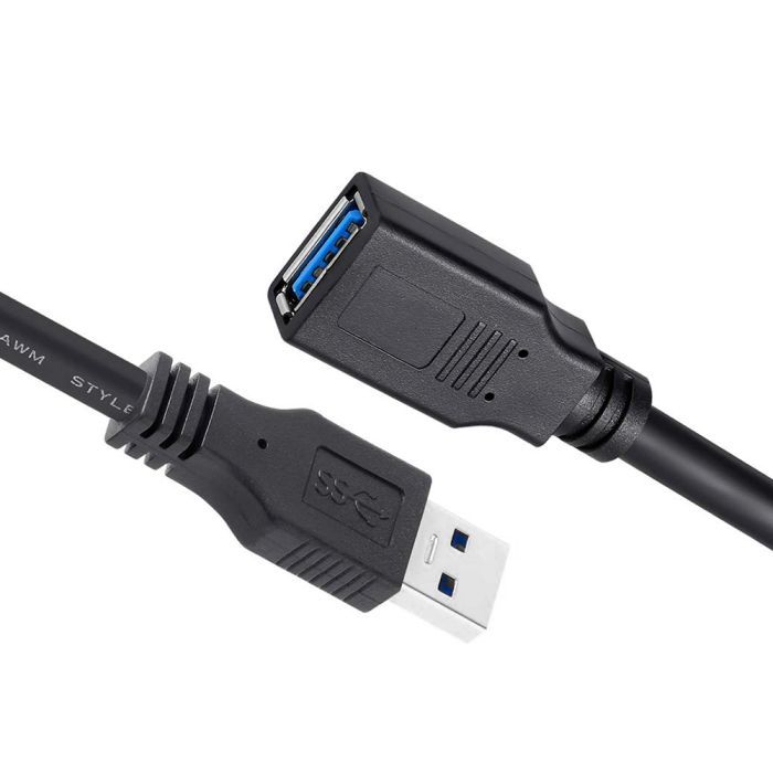 Дата кабель USB 3.0 AM/AF 1.8m black ColorWay (CW-CBUF075-BK)