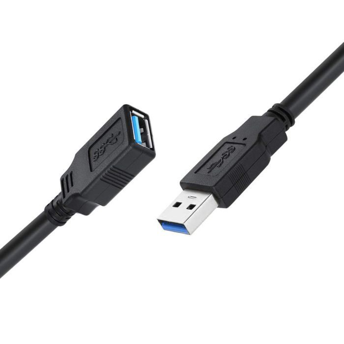 Дата кабель USB 3.0 AM/AF 1.8m black ColorWay (CW-CBUF075-BK) зображення 4