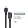Дата кабель USB 3.0 AM/AF 1.8m black ColorWay (CW-CBUF075-BK) зображення 5
