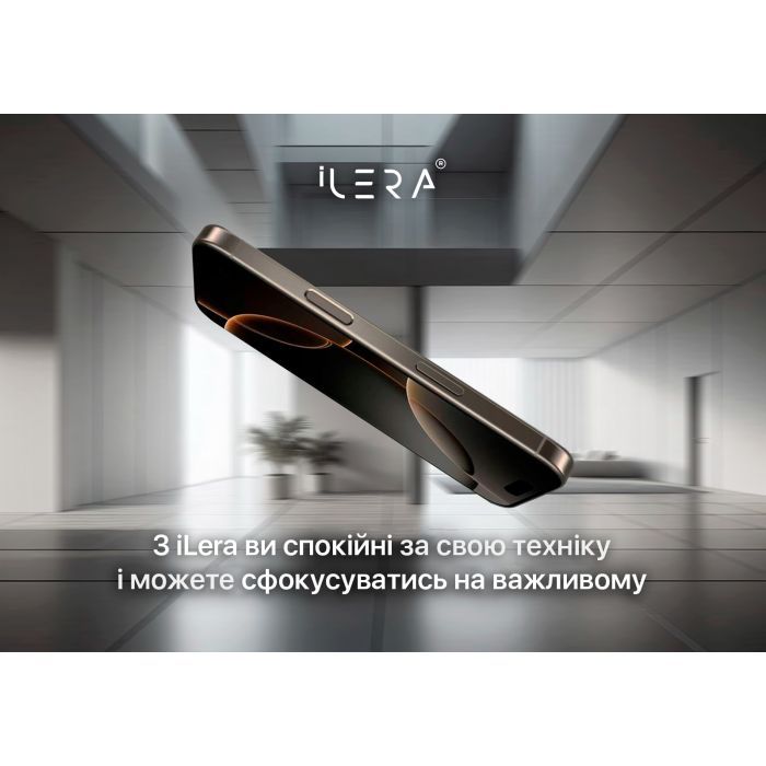Скло захисне iLera Infinity iPhone 16 Pro Max (ILIN16PRMX) зображення 6