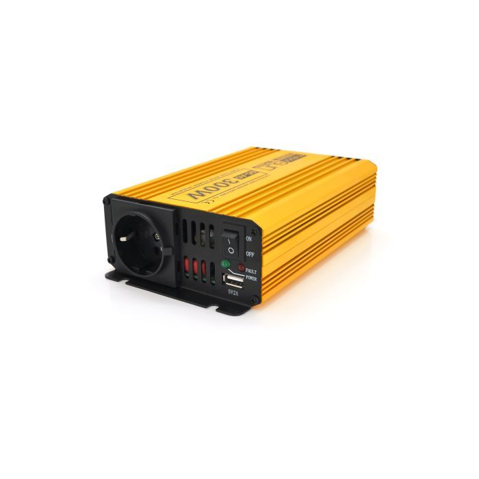 Инвертор Mexxsun MXSPSW-300, 12V/220V, 300W (MXSPSW-300-12S) изображение 2