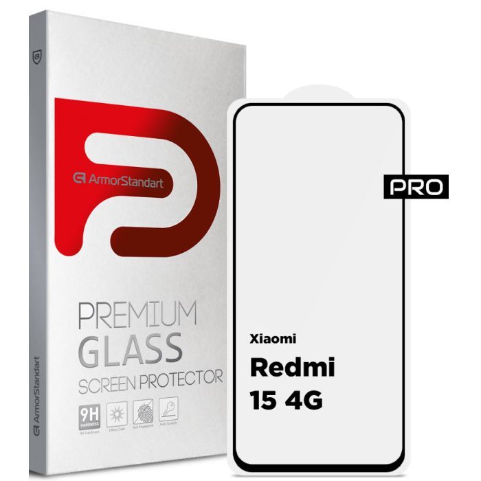 Скло захисне Armorstandart Pro Xiaomi Redmi 15 4G (ARM85415)