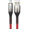 Дата кабель USB 2.0 AM to Lightning 1.0m 2.4A red Baseus (CALSP-B09) зображення 2