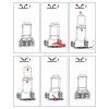 Тележка грузовая Stanley до 100кг, размер платформы 49х28см, вес 4,75кг (SXWT-FT582) изображение 15