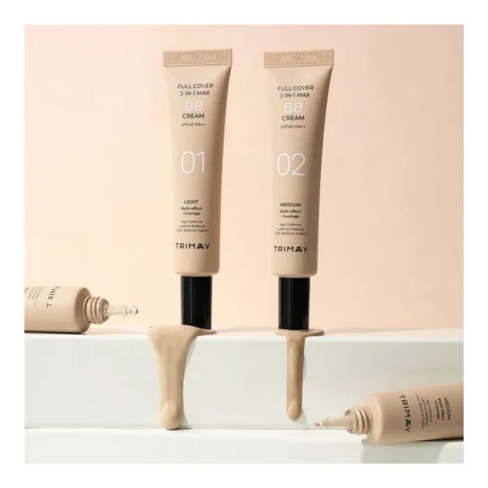 BB-крем Trimay Full Cover 3-in-1Max BB Cream SPF40 PA++ 01 - Light (8809822540532) изображение 4