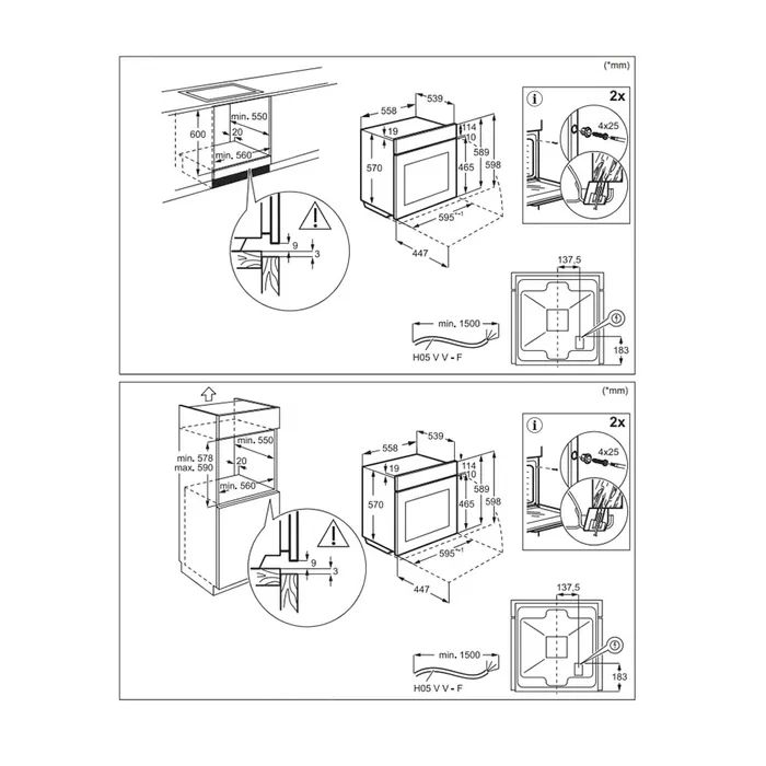 Духова шафа Electrolux LOF4P06BK зображення 9