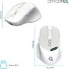 Мишка OfficePro M520W Wireless/Bluetooth White (M520W) зображення 12