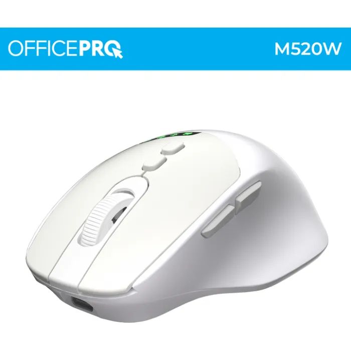 Мишка OfficePro M520B Wireless/Bluetooth Black (M520B) зображення 4