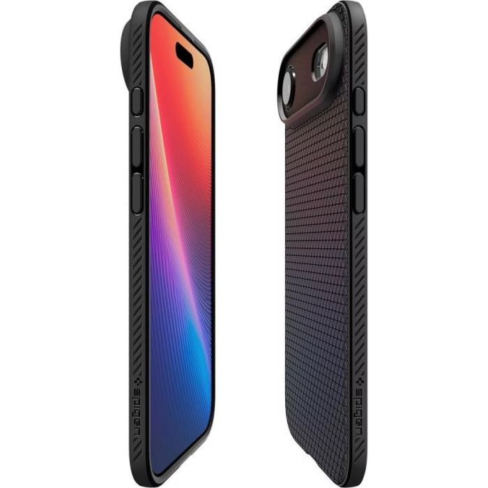 Чехол для мобильного телефона Spigen Liquid Air iPhone 17 Air Matte Black (ACS10302) изображение 12
