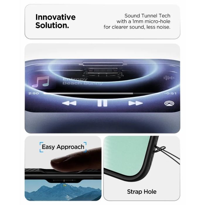 Чехол для мобильного телефона Spigen Liquid Air iPhone 17 Air Matte Black (ACS10302) изображение 6