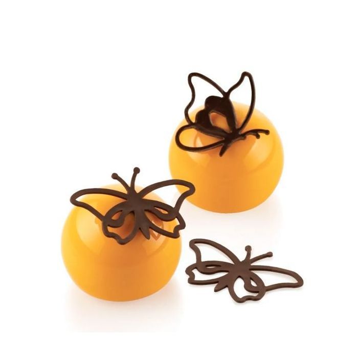 Кондитерский коврик Silikomart для декорування "Метелики" (GRACE) изображение 3