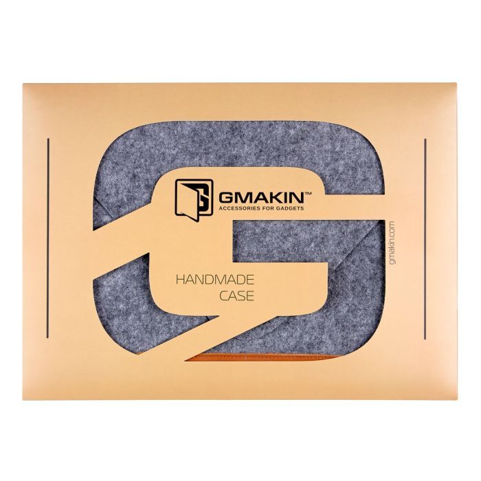 Чохол до ноутбука Gmakin 13" GM10 Grey/Brown для MacBook Pro 13 (GM10-13New) зображення 12