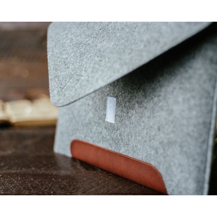 Чохол до ноутбука Gmakin 13" GM10 Grey/Brown для MacBook Pro 13 (GM10-13New) зображення 6