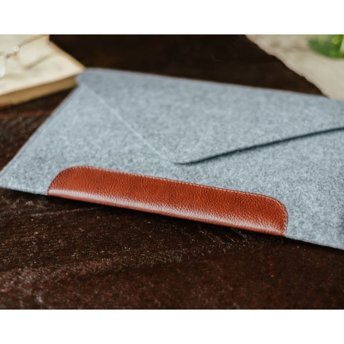 Чохол до ноутбука Gmakin 13" GM10 Grey/Brown для MacBook Pro 13 (GM10-13New) зображення 7