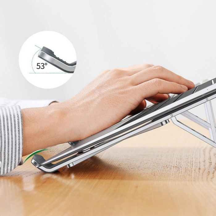 Подставка для ноутбука Ugreen LP451 Foldable Holder for Laptop Silver (40289) изображение 9