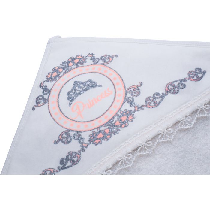 Полотенце для купания детское Miniworld уголок (15476-pink) изображение 3