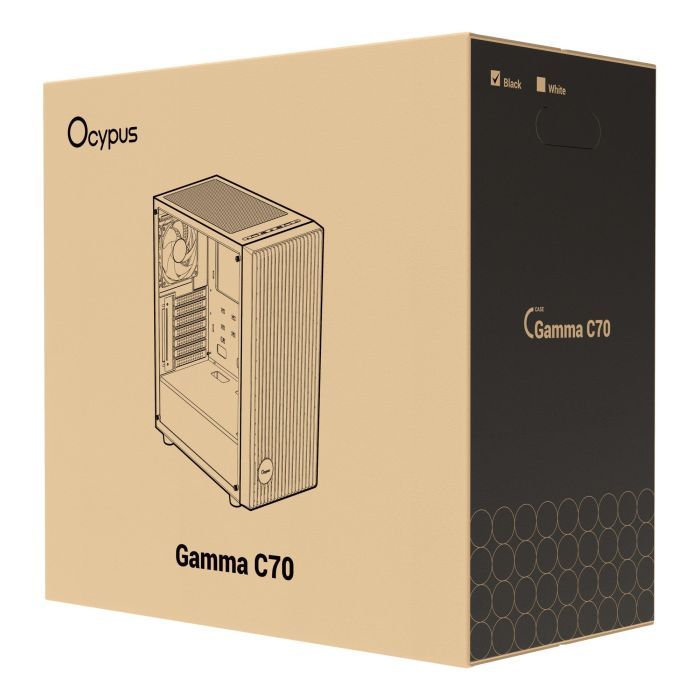 Корпус для ПК OCYPUS GAMMA C70 BK ARGB (GAMMA-C70-BKG400XX-GL) зображення 10