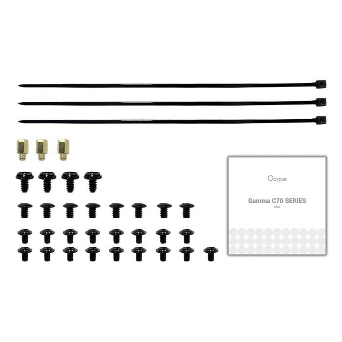 Корпус для ПК OCYPUS GAMMA C70 BK ARGB (GAMMA-C70-BKG400XX-GL) зображення 9
