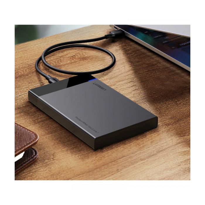 Кишеня зовнішня UGREEN USB 3.1 to 2.5" HDD/SSD US221 black (50743) зображення 4
