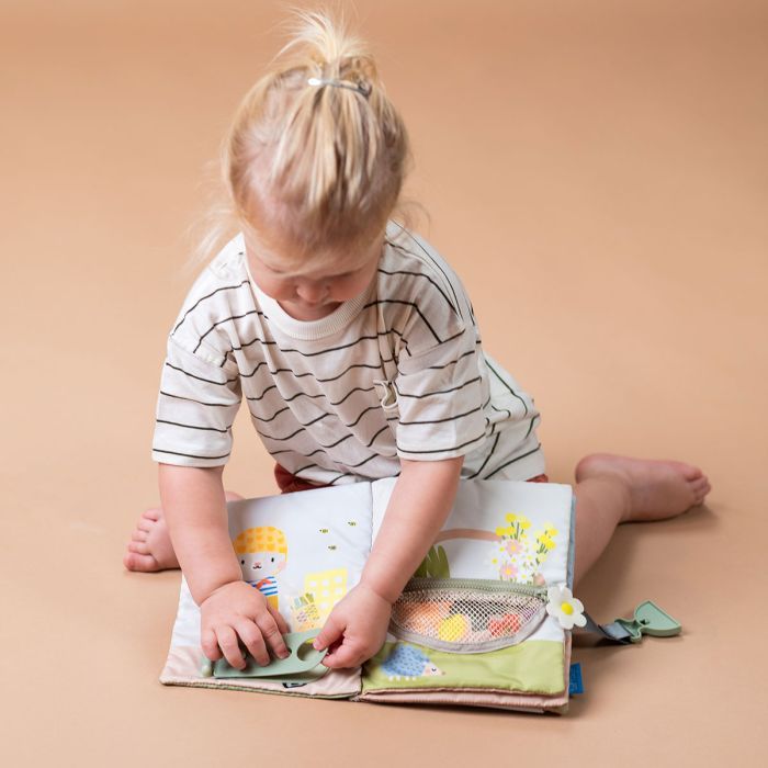 Развивающая игрушка Taf Toys Развивающая книжка Бизибук зайчонок (13355) изображение 10