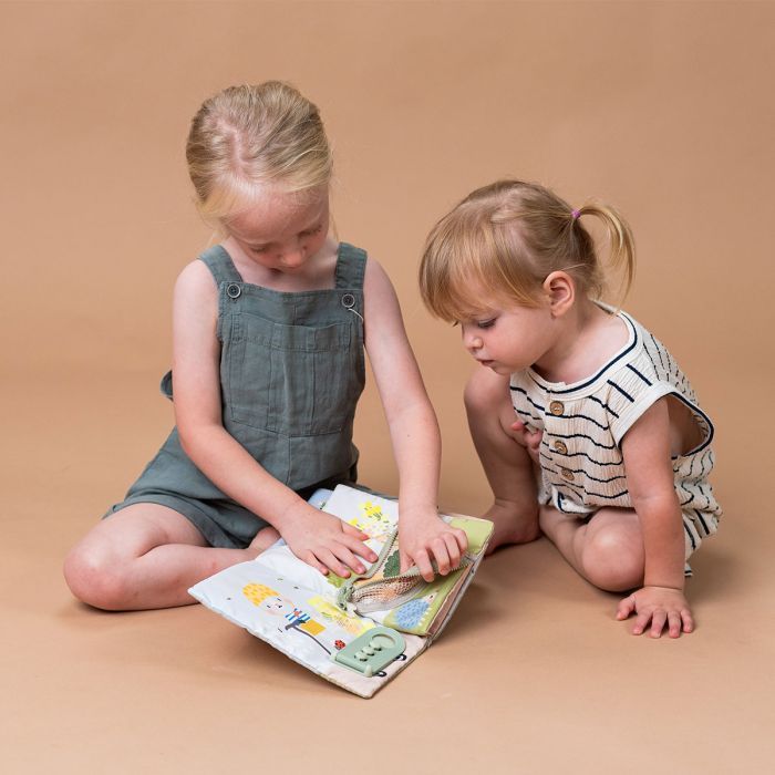 Развивающая игрушка Taf Toys Развивающая книжка Бизибук зайчонок (13355) изображение 11