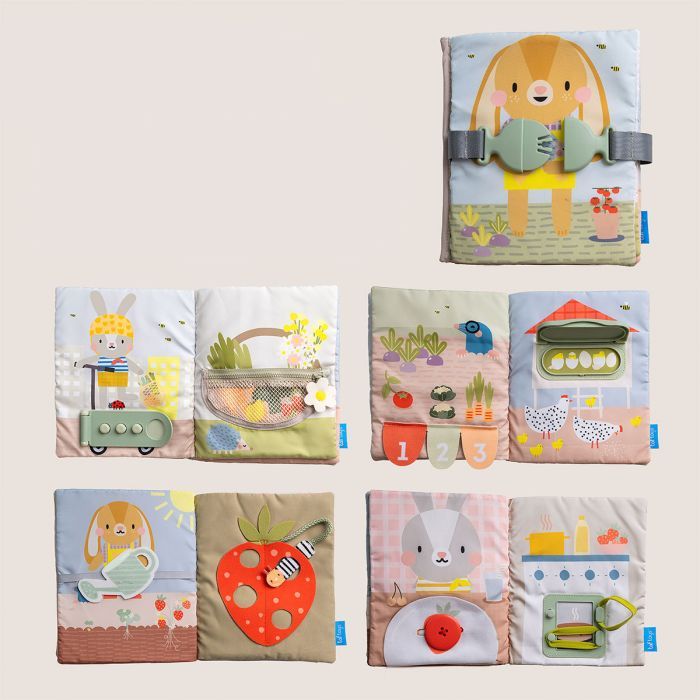 Развивающая игрушка Taf Toys Развивающая книжка Бизибук зайчонок (13355) изображение 5