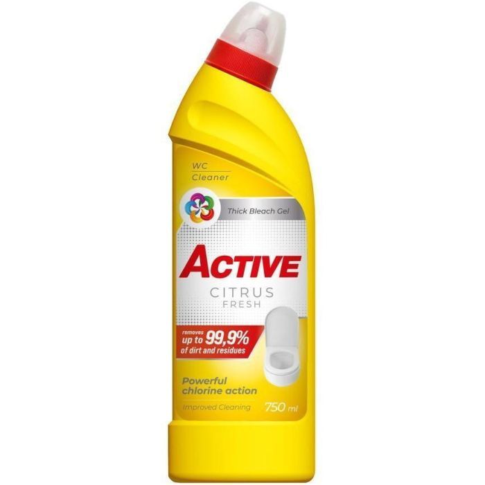 Средство для чистки унитаза Active PR Citrus Fresh С хлором 750 мл (4820196012757)