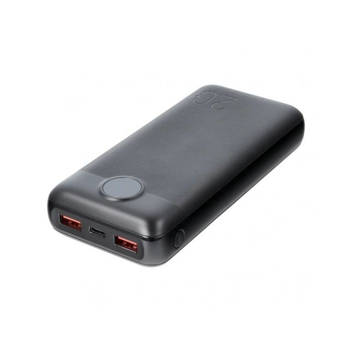 Батарея універсальна VEGER 20000mAh L20S 20W PD QC LCD black (6970453555362) зображення 2