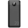 Батарея універсальна VEGER 20000mAh L20S 20W PD QC LCD black (6970453555362)