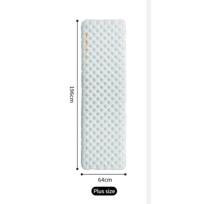 Матрац надувний Naturehike CNK2450WS012, 186х64, коричневий (6976507663236) зображення 2