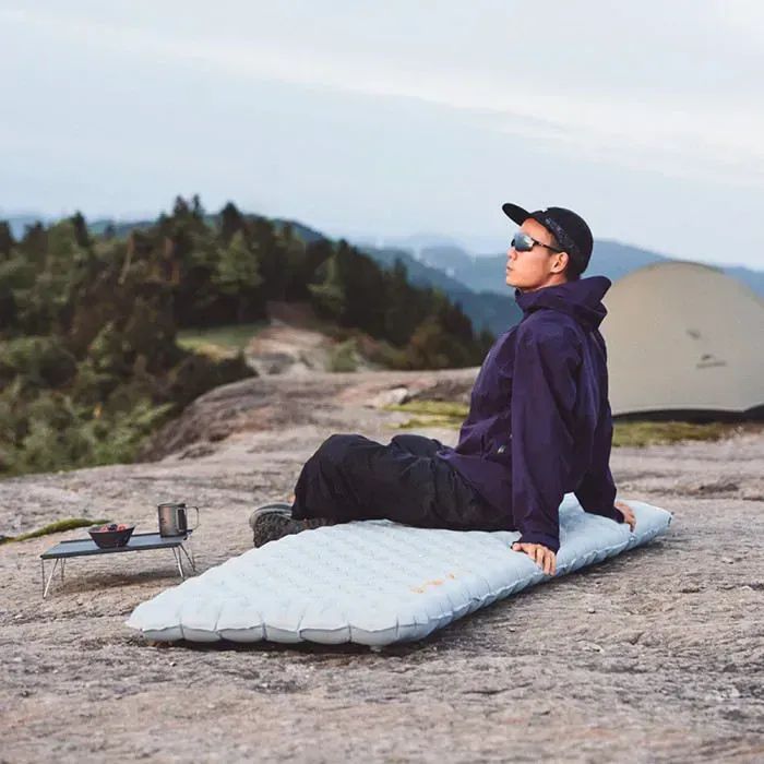 Матрац надувний Naturehike CNK2450WS012, 186х64, коричневий (6976507663236) зображення 6