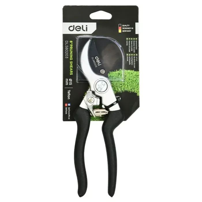 Секатор Deli 21 см (EDL580203) зображення 2