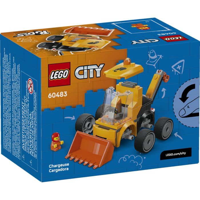 Конструктор LEGO City Авто — Строительный погрузчик (60483) изображение 6