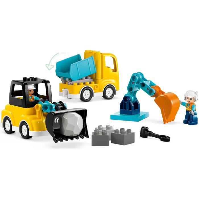 Конструктор LEGO DUPLO Town 3-в-1 Строительная техника (10475) изображение 7
