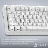 Клавиатура Ajazz AK870 V2 Maillard Switch Wireless/Bluetooth/USB UA White (AK870-V2-S-W) изображение 16