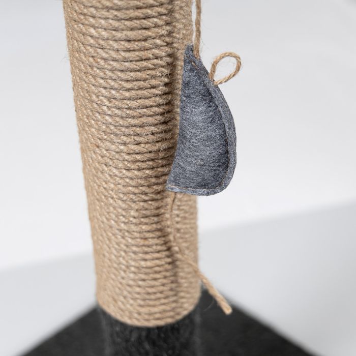 Дряпка (кігтеточка) для котів Природа Мімі Grey 36x36x66 см (4823082443000) зображення 3