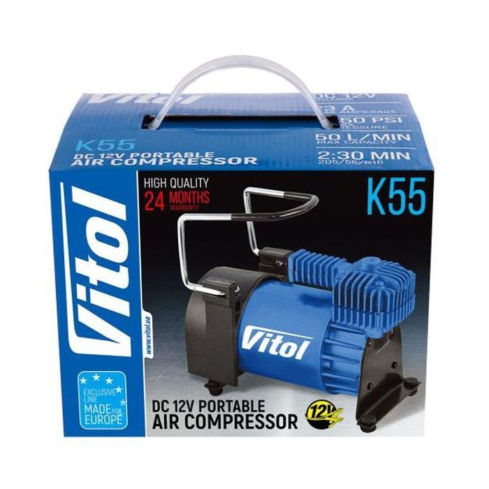 Автомобільний компресор VITOL K-55 150psi/23Amp /50л (K-55) зображення 9