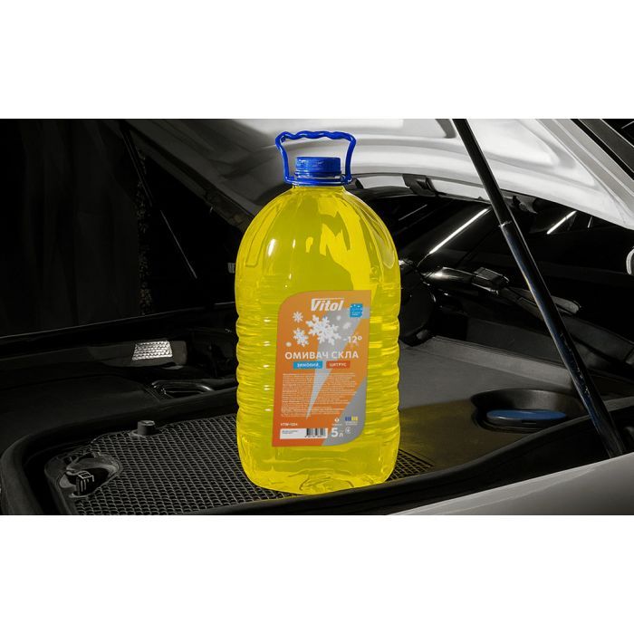 Омивач автомобільний VITOL "-12" Цитрус 5л (VTW-1254) зображення 2