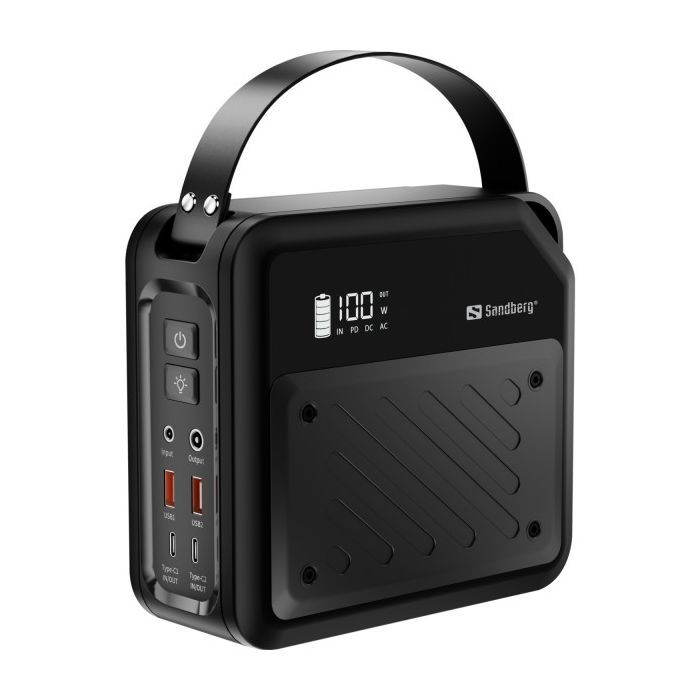 Батарея універсальна Sandberg 72000mAh max 268W, DC9,612,6V/10A, PD/100W(In/Out), LiMnFePO (421-22) зображення 2