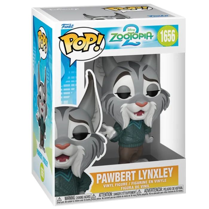 Фігурка Funko Pop серії Зоотрополіс 2 - Пазуроберт Рисьлі (86638) зображення 2