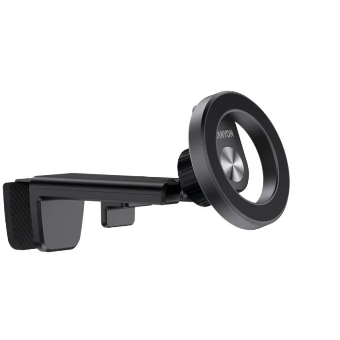 Держатель для смартфонов Canyon Magnetic travel holder OnGrip 11 clip mount Black (CNS-CCHM11) изображение 3