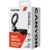 Держатель для смартфонов Canyon Magnetic travel holder OnGrip 11 clip mount Black (CNS-CCHM11) изображение 4