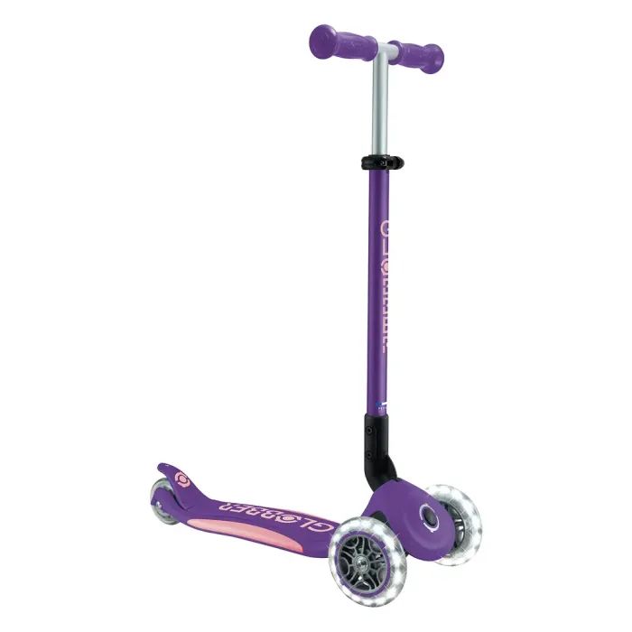 Самокат Globber серії Elite Lights фіолетово-рожевий Колеса з підсвічуванням (439-603-3) изображение 3