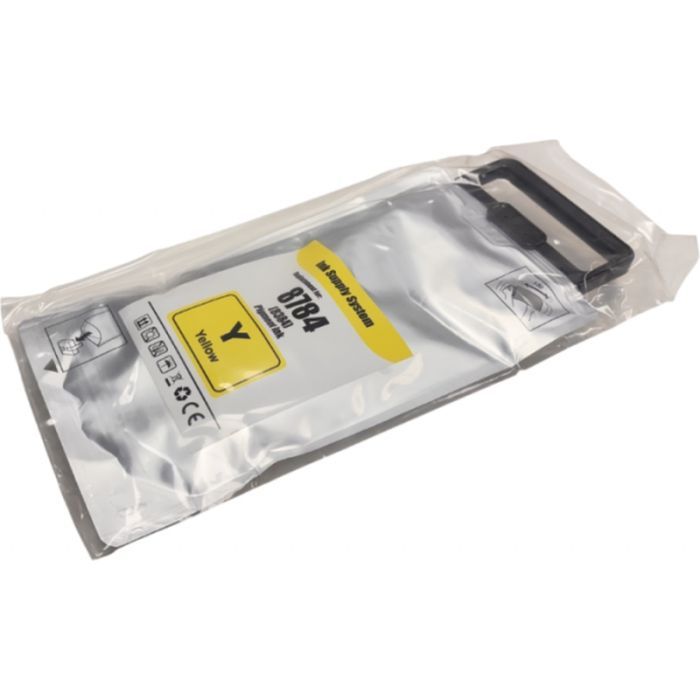 Картридж Premium Quality Epson WF-R5190/5690 XXL C13T878440 Yellow pigment 425ml (70265139)
