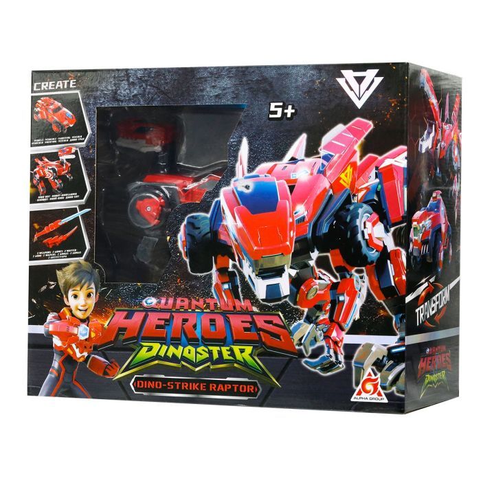 Трансформер Dinoster Мега Дино-Страйк Раптор (EU580805) изображение 3