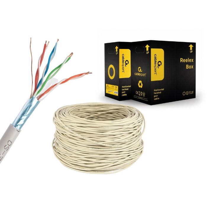 Кабель сетевой Cablexpert STP 305м, cat 5e, CU, AWG24, Patchkabel (SPC-5004E) изображение 2