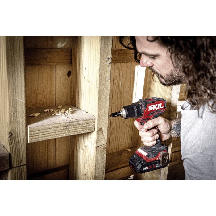 Шуруповерт Skil 3065 CA Compact Li-Ion 20V, безщеточное ударное, 2.0Ah, зарядное устройство (DD1E3065CA+BC1E3136A) изображение 10