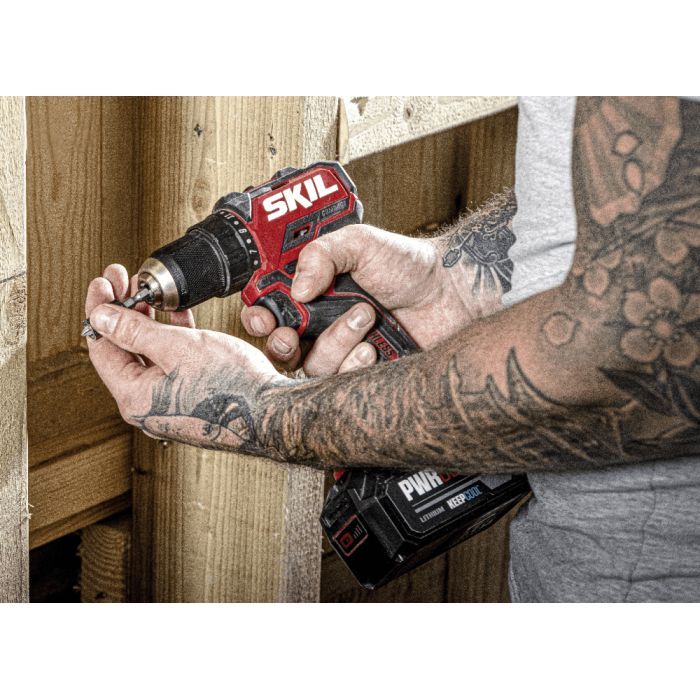 Шуруповерт Skil 3065 CA Compact Li-Ion 20V, безщеточное ударное, 2.0Ah, зарядное устройство (DD1E3065CA+BC1E3136A) изображение 11